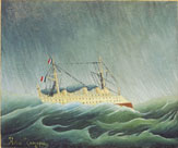 Henri Rousseau - The Storm-tossed Vessel
