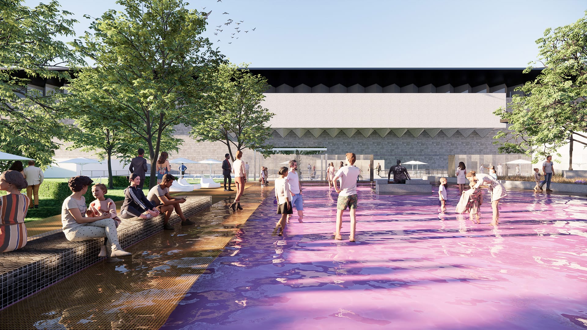 2021 NGV Architecture Commission | Pond[er]. Image: Courtesy Taylor Knights and James Carey