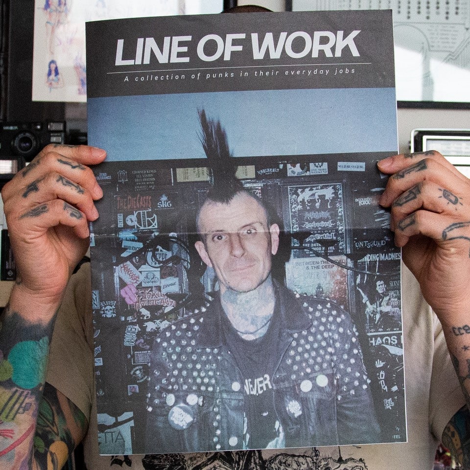 Line of Work, a collection of punks in their everyday jobs