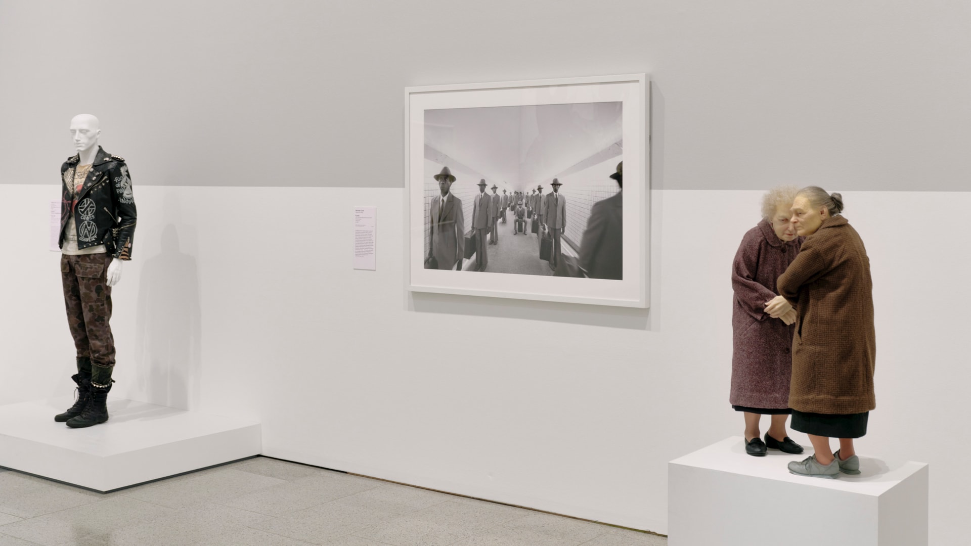 Installation view of WHO ARE YOU: Australian Portraiture at The Ian ...